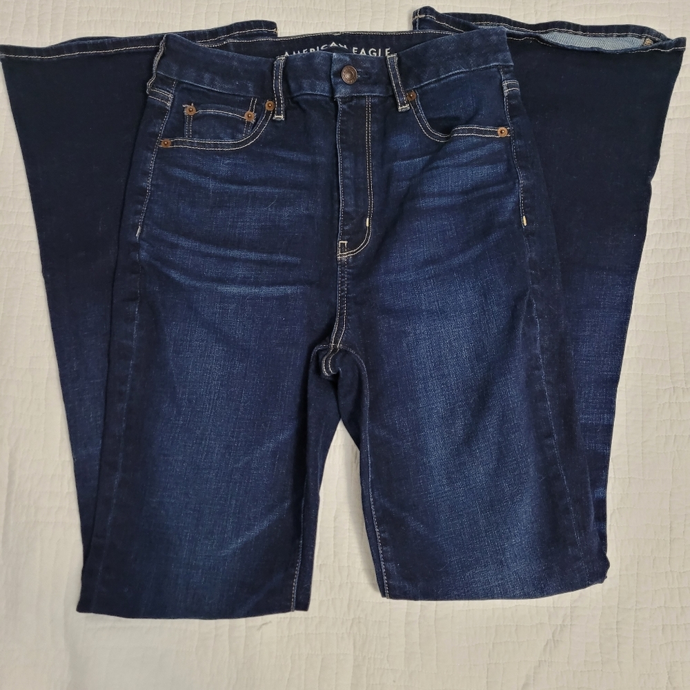 American Eagle Curvy Super High-Waisted Flare